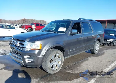 2016 Ford Expedition El Platinum from USA, damaged, VIN 1FMJK1MT1GEF36196